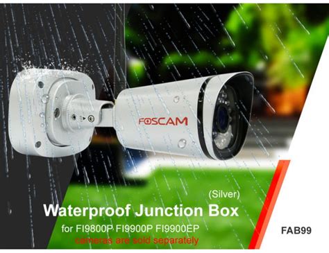 foscam junction box|Foscam FAB99 Waterproof Junction Box with .